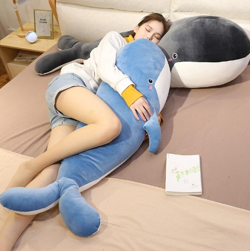 Kawaii Blue Giant Whale Plushie