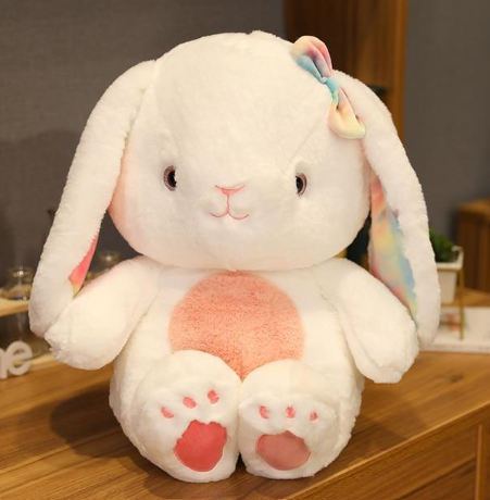 Kawaii Rainbow  Bunnies Plushies