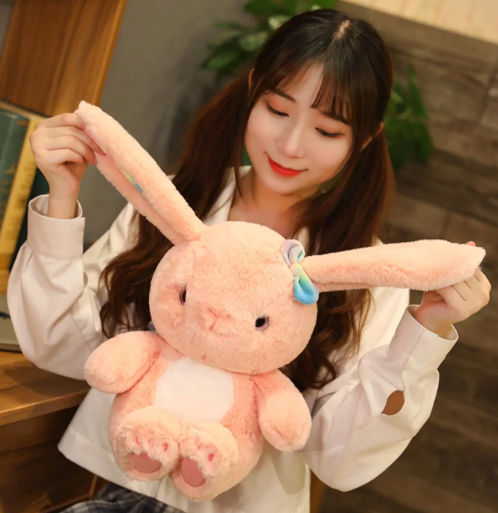 Kawaii Rainbow  Bunnies Plushies