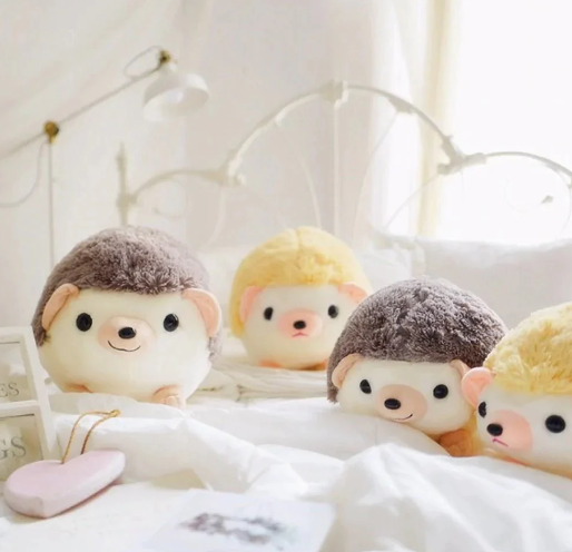 Kawaii Cookie and Cream Hedgehog Plushies