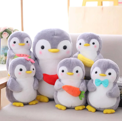 Kawaii Waddle Of Penguin Plushies