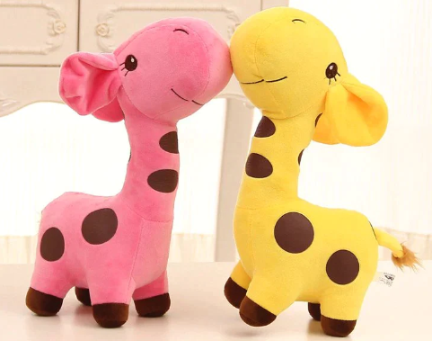 Kawaii Lollipop Giraffe Family Plushies