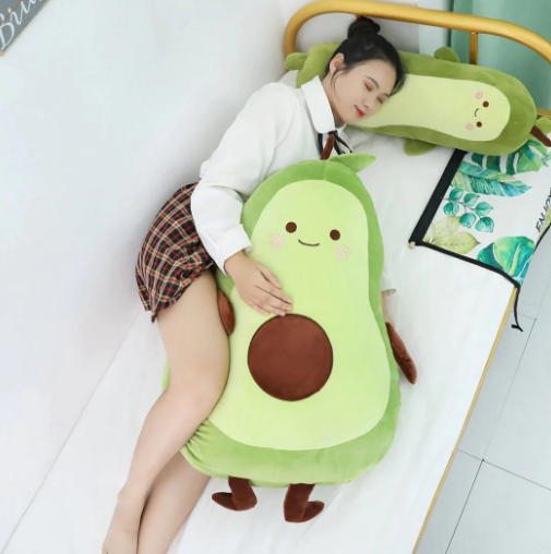 Kawaii Happy Green Avocado Plushie