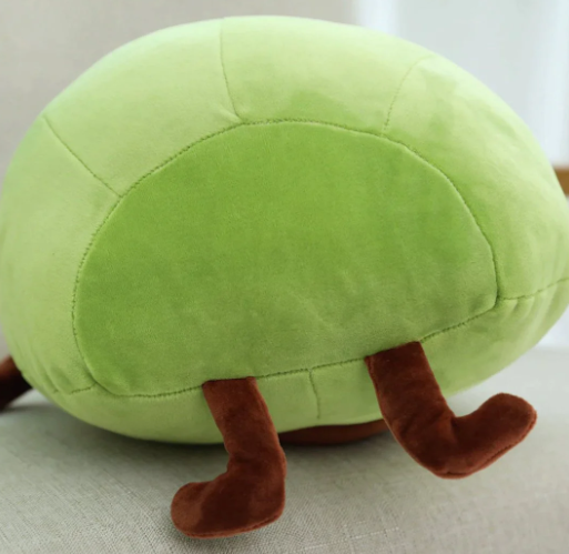 Kawaii Happy Green Avocado Plushie