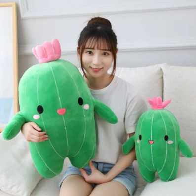 Kawaii Happy Cactus Friends Plushies