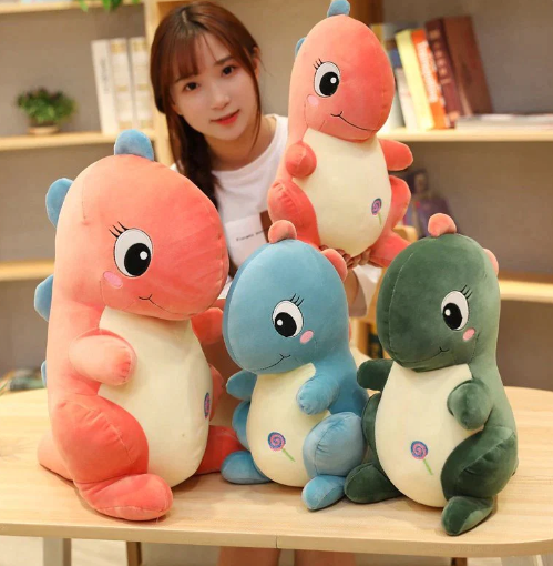 Kawaii T-Rex Dino Family Plushies