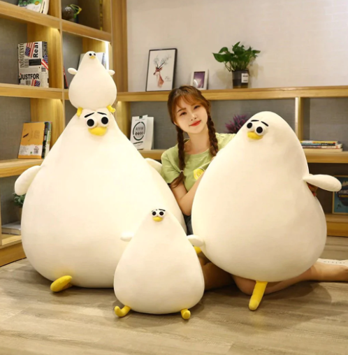 Kawaii Fred The Super Puffy Seagull Plushies