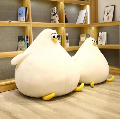 Kawaii Fred The Super Puffy Seagull Plushies