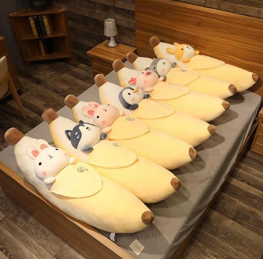 Discover the Fun and Kawaii Stuffed Animal Plushies Hiding in Bananas