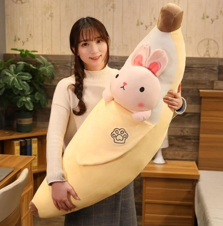 Discover the Fun and Kawaii Stuffed Animal Plushies Hiding in Bananas