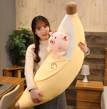 Discover the Fun and Kawaii Stuffed Animal Plushies Hiding in Bananas