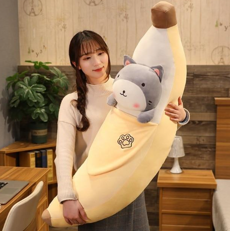 Discover the Fun and Kawaii Stuffed Animal Plushies Hiding in Bananas