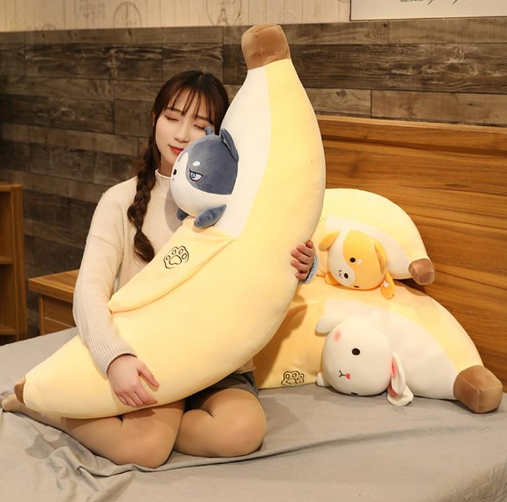 Discover the Fun and Kawaii Stuffed Animal Plushies Hiding in Bananas