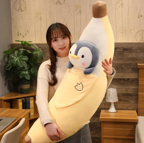 Discover the Fun and Kawaii Stuffed Animal Plushies Hiding in Bananas