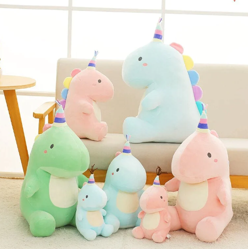 Kawaii Party Dinosaur Plushies