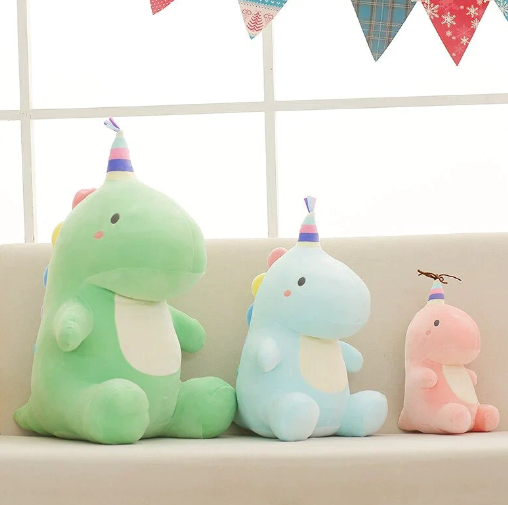 Kawaii Party Dinosaur Plushies