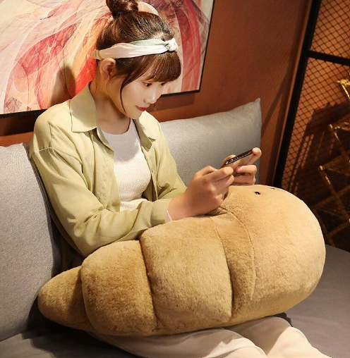 Kawaii Curly Croissant Plushies