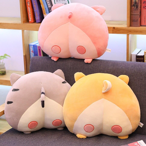 Kawaii Stuffed Animal Butt Pillows Plushies-Perfect for Animal Lovers