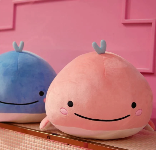 Kawaii Kuro & Mei Plushies The Whale Lovers