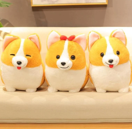 Kawaii Queens Corgis Plushies