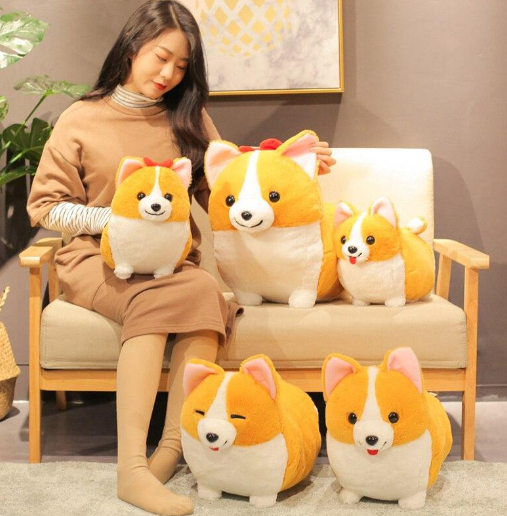 Kawaii Queens Corgis Plushies