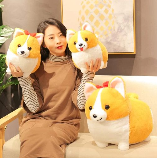 Kawaii Queens Corgis Plushies