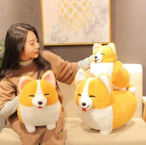 Kawaii Queens Corgis Plushies