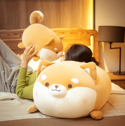 Kawaii Plumpy Blushing Shiba Plushies