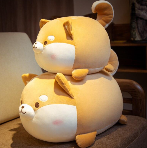 Kawaii Plumpy Blushing Shiba Plushies