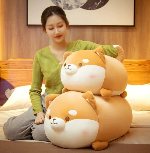 Kawaii Plumpy Blushing Shiba Plushies