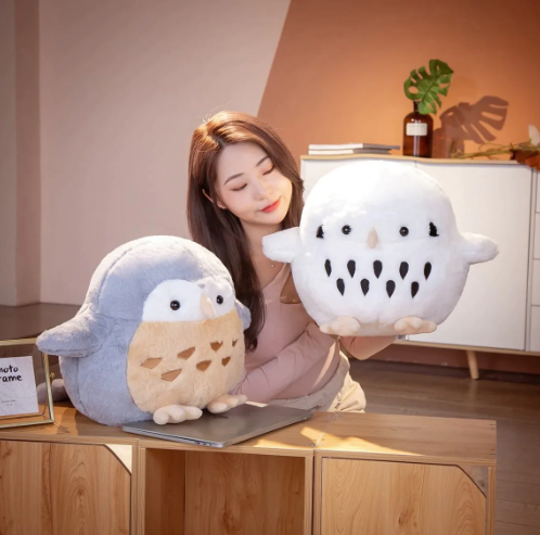 Kawaii Chonky Owl Plushie