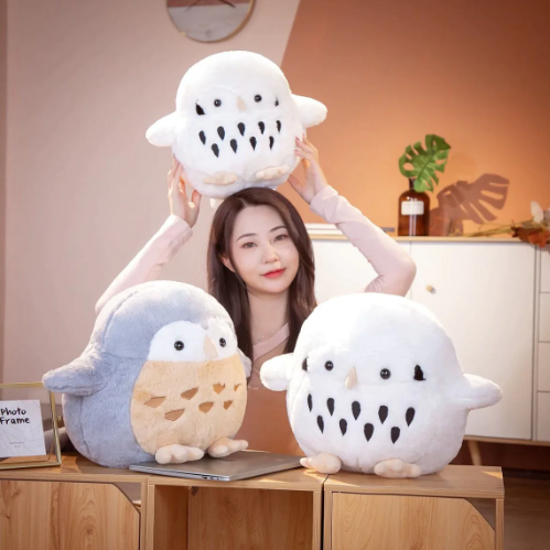 Kawaii Chonky Owl Plushie