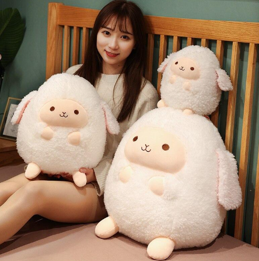 Kawaii Larry The Lucky Lamb Plushie