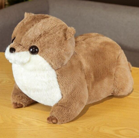 Kawaii Fluffy Chubby Otter Plushies