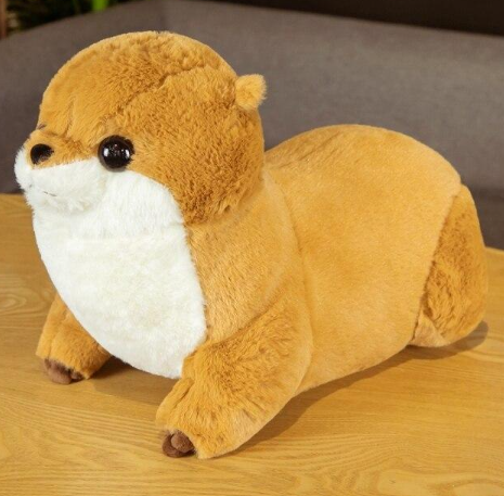 Kawaii Fluffy Chubby Otter Plushies