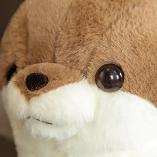 Kawaii Fluffy Chubby Otter Plushies