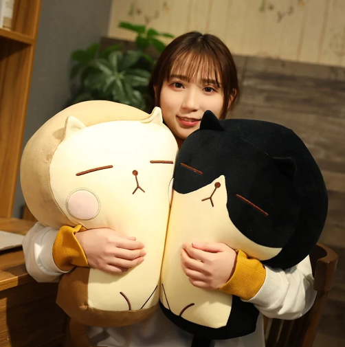 Kawaii Warm Toast Cat Plushies