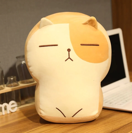 Kawaii Warm Toast Cat Plushies