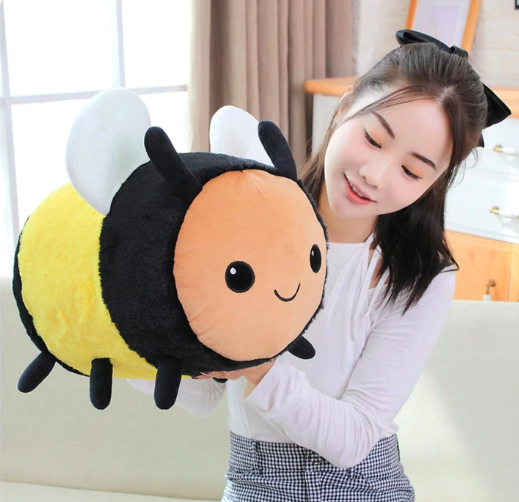 Kawaii Busy Ladybug Bumblebee Plushies