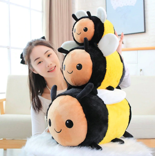 Kawaii Busy Ladybug Bumblebee Plushies