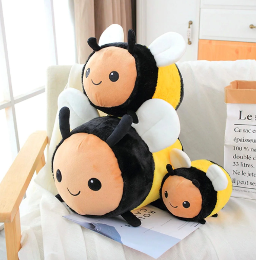 Kawaii Busy Ladybug Bumblebee Plushies