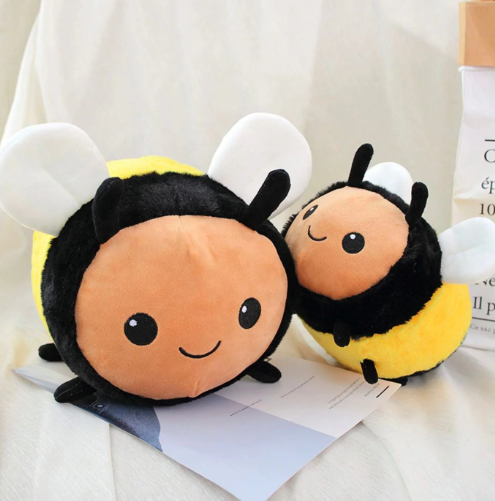 Kawaii Busy Ladybug Bumblebee Plushies