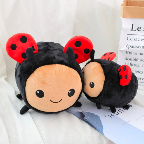 Kawaii Busy Ladybug Bumblebee Plushies