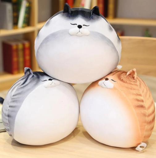 Kawaii Chonky Cat Crew Plushies