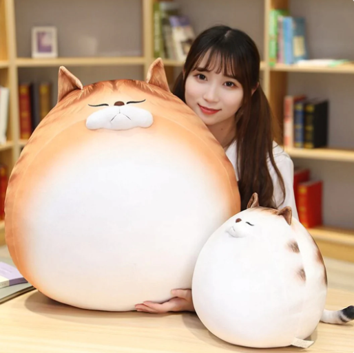 Kawaii Chonky Cat Crew Plushies