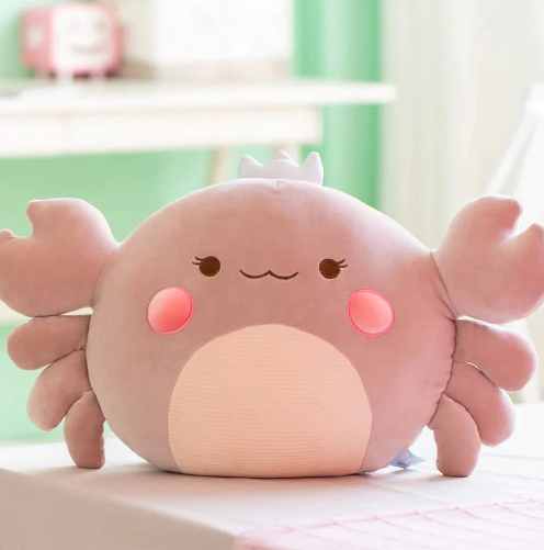 Kawaii Crab Queens Plushies