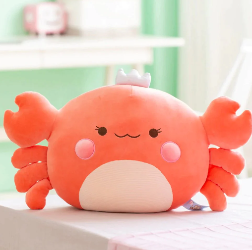 Kawaii Crab Queens Plushies