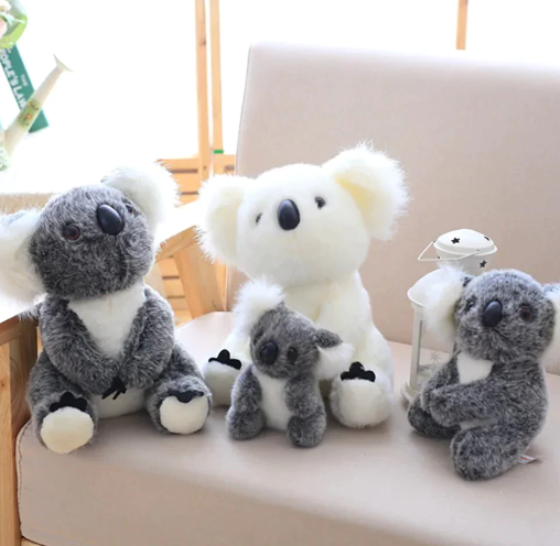 Kawaii Koala Bear Family Plushies