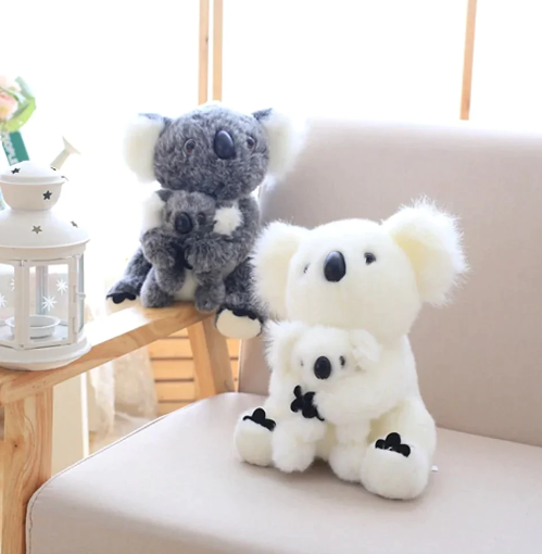 Kawaii Koala Bear Family Plushies