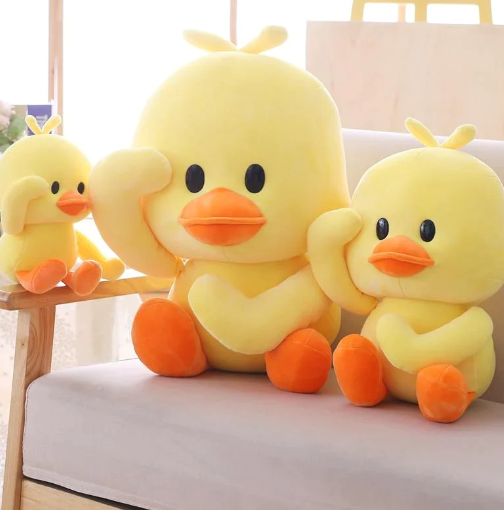 Kawaii Dancing Yellow Duck Plushie